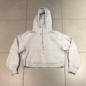 lululemon athletica Grey Scuba Hoodie Sweater